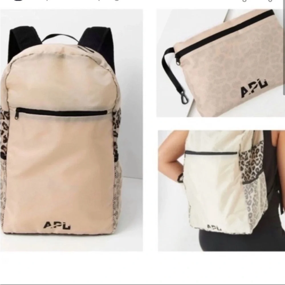 APL Women's Cream Packable Backpack - Picture 2 of 7